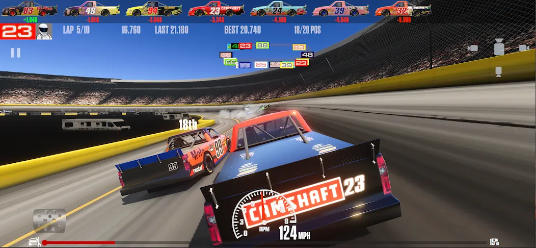 Stock Car Racing (ток Кар Гонки)  [МОД Меню] Screenshot 3