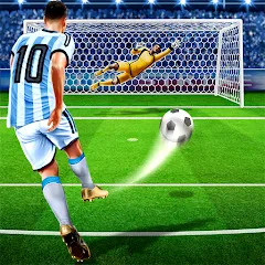 Взломанная Football Strike: Online Soccer (Футбольный забастовка)  [МОД Все открыто] - полная версия apk на Андроид