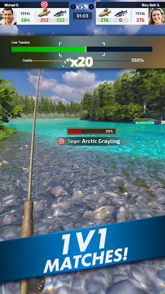 Ultimate Fishing! Fish Game  [МОД Много монет] Screenshot 2