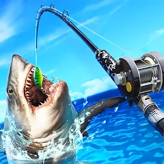 Взломанная Ultimate Fishing! Fish Game  [МОД Много монет] - стабильная версия apk на Андроид