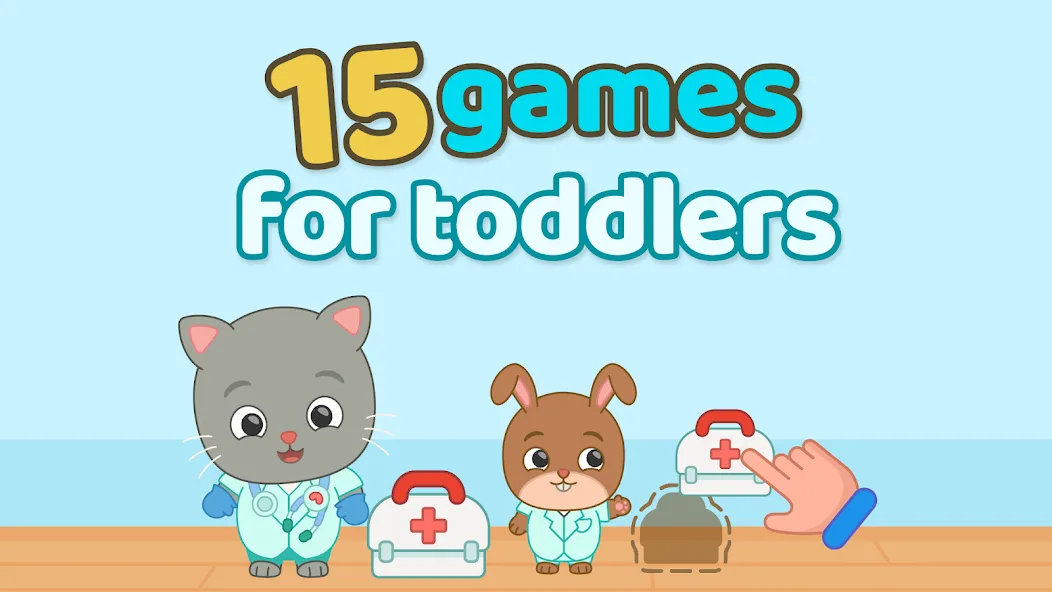 Learning games for toddlers 2+  [МОД Бесконечные монеты] Screenshot 1