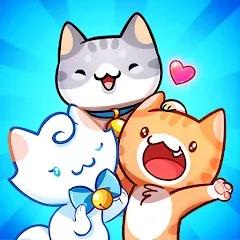 Взломанная Cat Game - The Cats Collector!  [МОД Много монет] - последняя версия apk на Андроид