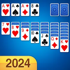 Скачать взломанную Solitaire Card Game (Солитер карточная игра)  [МОД Все открыто] - полная версия apk на Андроид