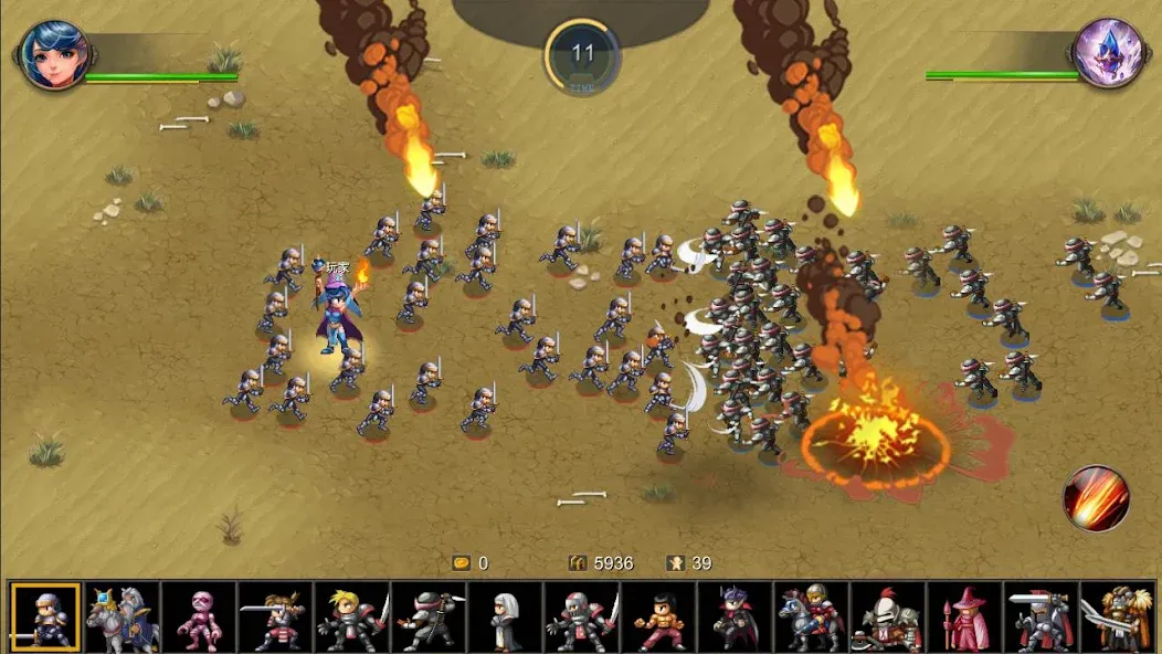 Miragine War (Мирагин Вар)  [МОД Меню] Screenshot 4