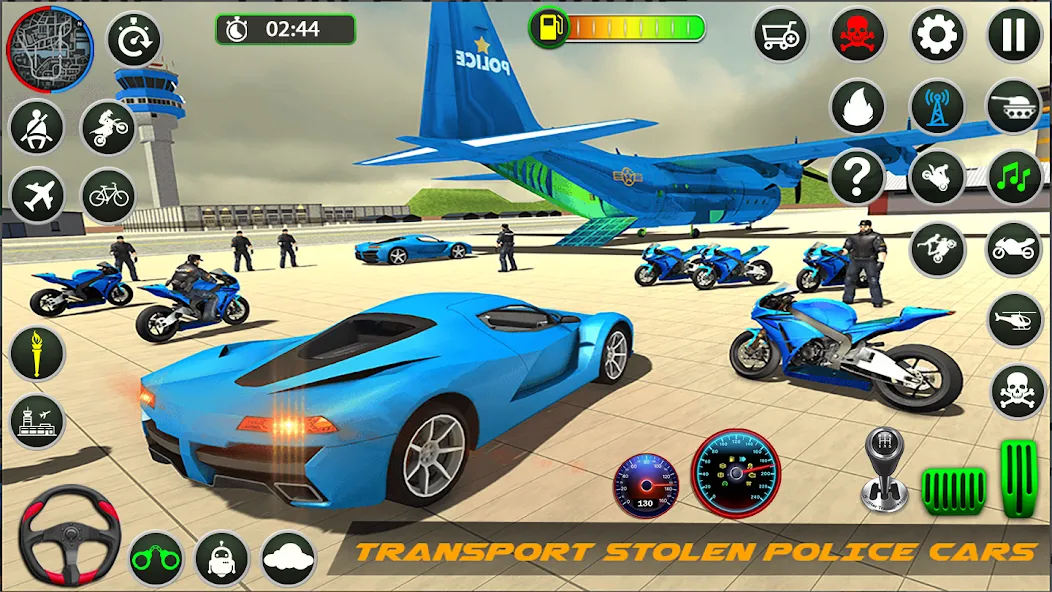 Police Game – Police Car Game  [МОД Бесконечные деньги] Screenshot 1