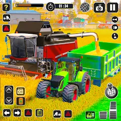 Взлом Tractor Farming Game Harvester  [МОД Бесконечные деньги] - полная версия apk на Андроид