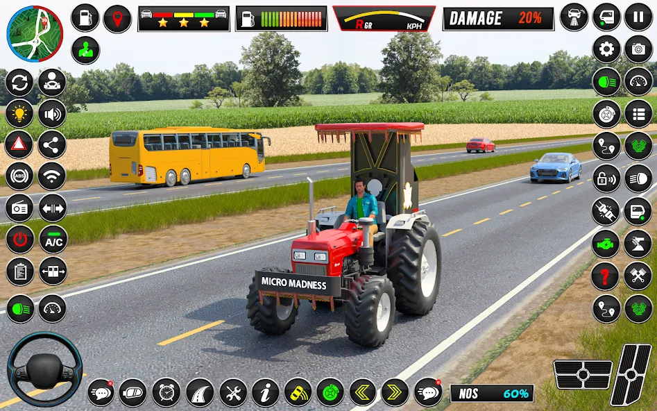 Indian Tractor Games Simulator  [МОД Меню] Screenshot 5