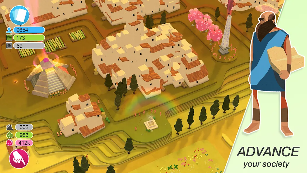 Godus (Годус)  [МОД Бесконечные монеты] Screenshot 2