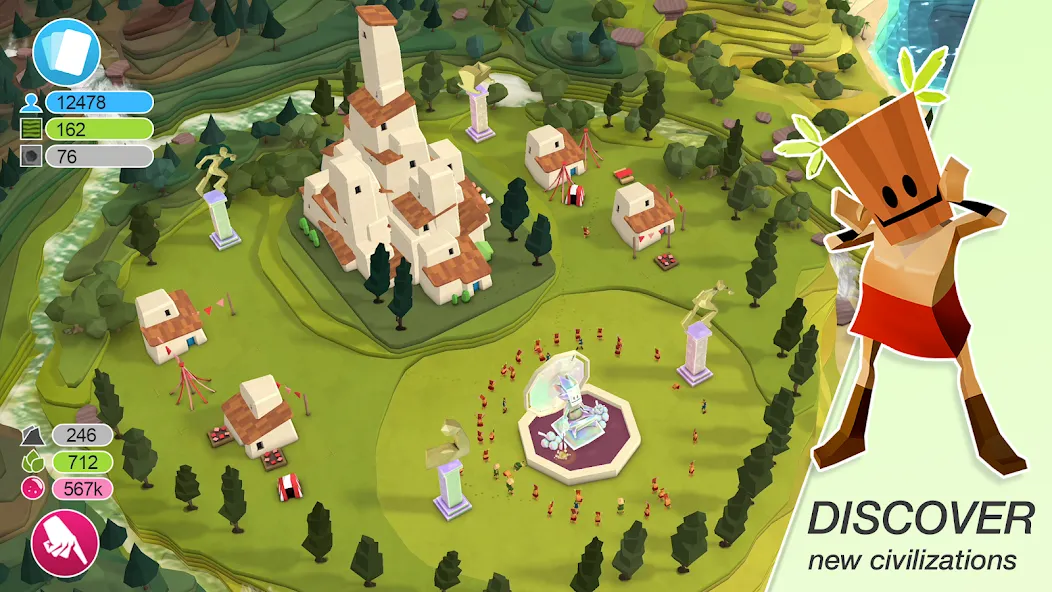 Godus (Годус)  [МОД Бесконечные монеты] Screenshot 4