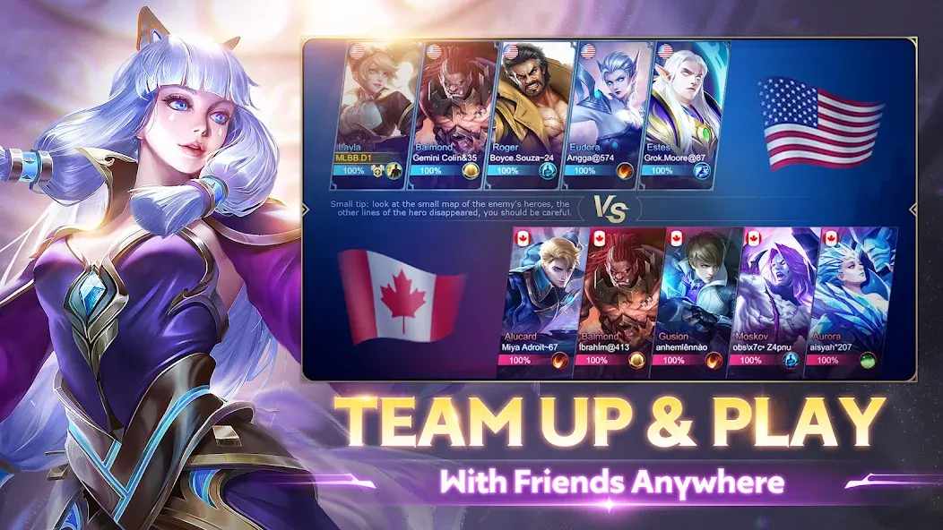 Mobile Legends: Bang Bang (Мобильные Легенды)  [МОД Бесконечные деньги] Screenshot 3