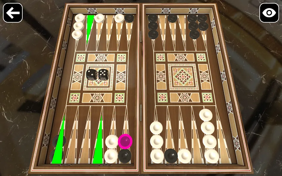 Original Backgammon  [МОД Бесконечные монеты] Screenshot 4