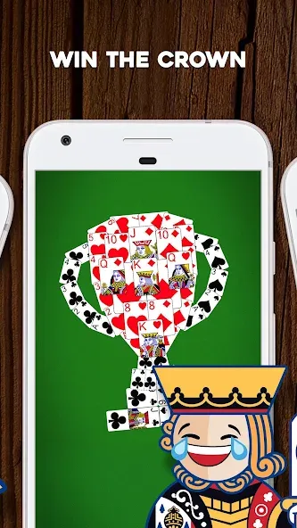 Crown Solitaire: Card Game (Краун Солитер)  [МОД Много денег] Screenshot 3