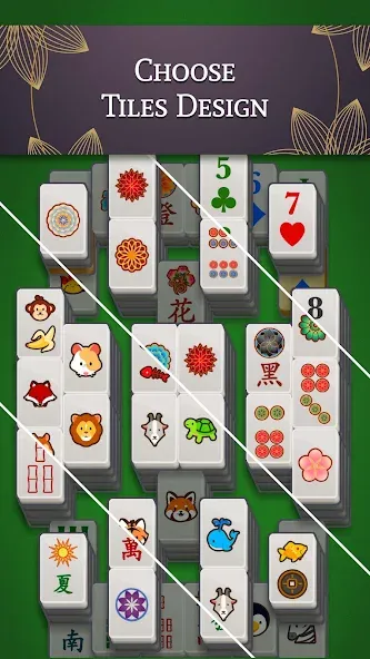 Mahjong Solitaire  [МОД Все открыто] Screenshot 4