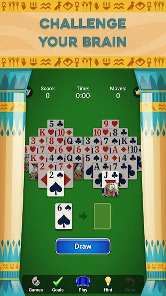 Pyramid Solitaire - Card Games (Пирамида Солитер)  [МОД Бесконечные деньги] Screenshot 5