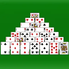 Скачать взломанную Pyramid Solitaire - Card Games (Пирамида Солитер)  [МОД Бесконечные деньги] - последняя версия apk на Андроид