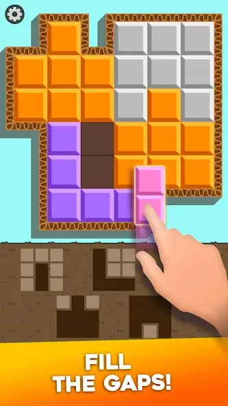 Block Puzzle Cats (Блок Пазл Кошки)  [МОД Много монет] Screenshot 2