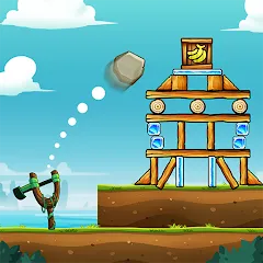 Взломанная Catapult Quest  [МОД Бесконечные деньги] - стабильная версия apk на Андроид