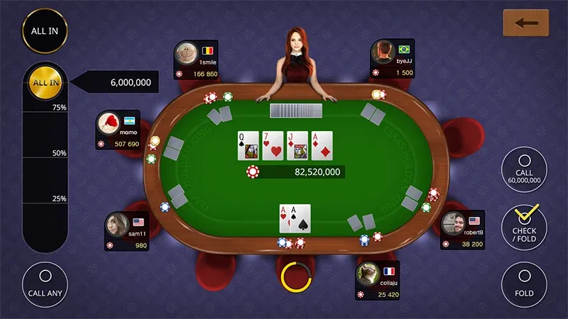 Texas holdem poker king  [МОД Все открыто] Screenshot 1