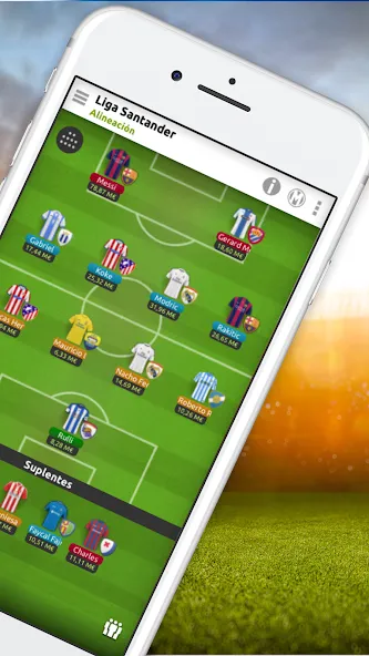 futmondo - soccer manager (футмондо)  [МОД Меню] Screenshot 2