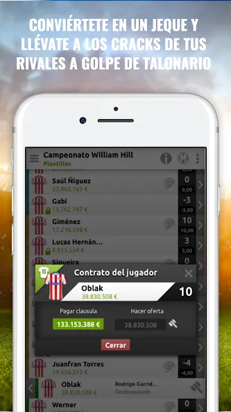 futmondo - soccer manager (футмондо)  [МОД Меню] Screenshot 5