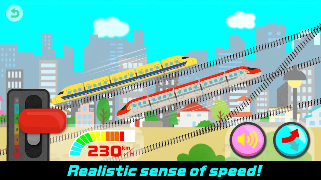 Train Roller Coaster (Трейн Роллеркостер)  [МОД Все открыто] Screenshot 2