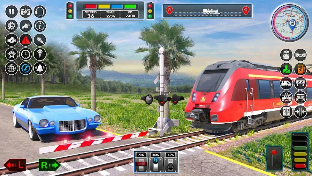 City Train Game 3d Train games  [МОД Меню] Screenshot 4