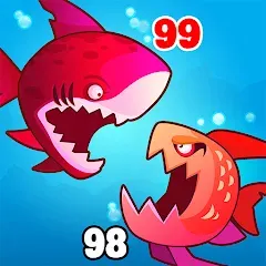 Взлом Eat Fish.IO : Fish Battle  [МОД Menu] - полная версия apk на Андроид