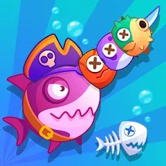 Скачать взлом Sword Shark.io - Hungry Shark  [МОД Много денег] - полная версия apk на Андроид