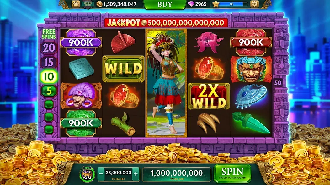 ARK Casino - Vegas Slots Game (АРК Казино)  [МОД Все открыто] Screenshot 3