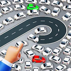 Скачать взлом Parking Jam: Car Parking Games (Паркинг Джем)  [МОД Много денег] - полная версия apk на Андроид