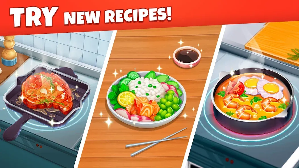 Cooking Diary® Restaurant Game (Кукинг Диари)  [МОД Много монет] Screenshot 4