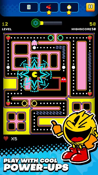 PAC-MAN (ПАК)  [МОД Бесконечные монеты] Screenshot 1