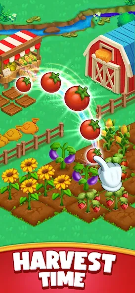 Farm Blast - Merge & Pop  [МОД Menu] Screenshot 5