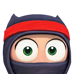 Скачать взломанную Clumsy Ninja (Кламзи Ниндзя)  [МОД Unlocked] - полная версия apk на Андроид