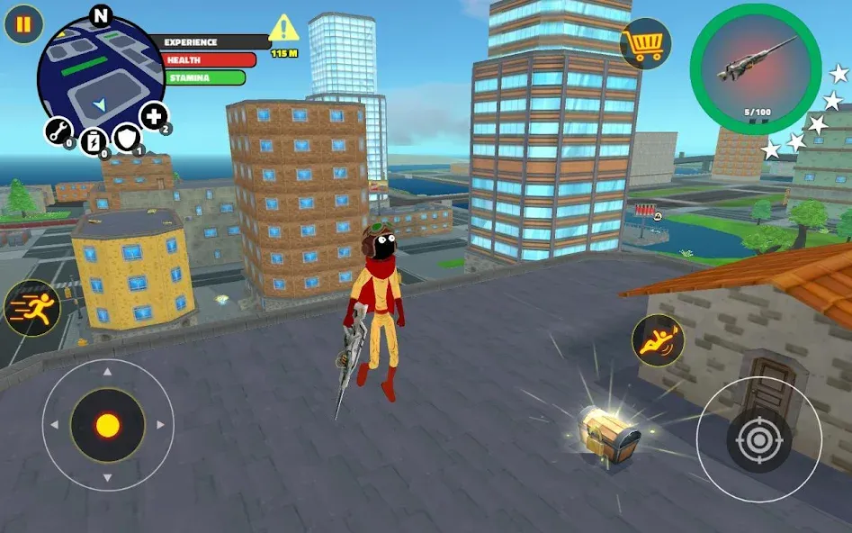 Stick Superhero  [МОД Mega Pack] Screenshot 1