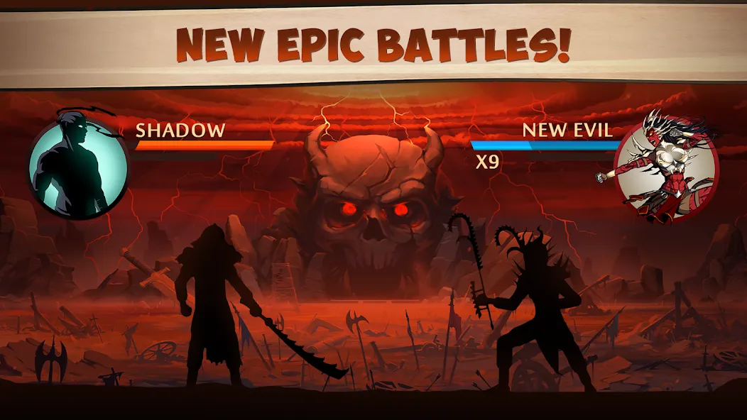 Shadow Fight 2 (Шэдоу Файт 2)  [МОД Бесконечные деньги] Screenshot 1