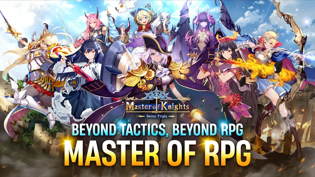 Master of Knights- Tactics RPG (Мастер оф Найтс)  [МОД Unlimited Money] Screenshot 3