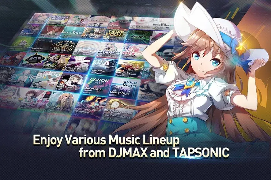 TAPSONIC TOP -Music Grand prix (Тапсоник Топ)  [МОД Много монет] Screenshot 3