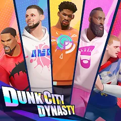 Взлом Dunk City Dynasty (Данк Сити Династия)  [МОД Все открыто] - последняя версия apk на Андроид