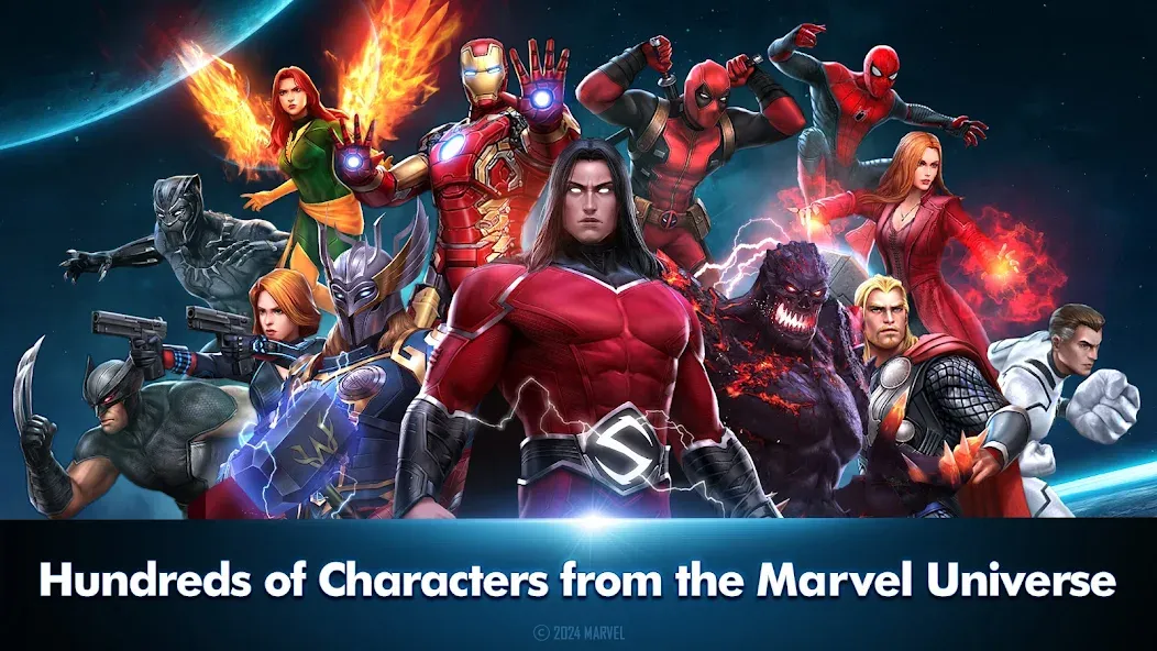 MARVEL Future Fight (МАРВЕЛ Фьючер Файт)  [МОД Все открыто] Screenshot 2