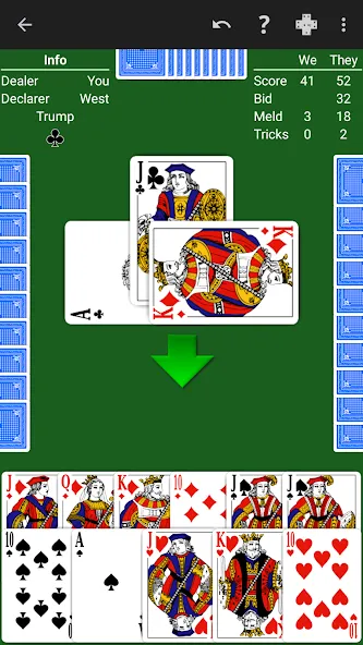 Pinochle - Expert AI (Пиночле)  [МОД Все открыто] Screenshot 1