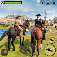 Скачать взломанную Horse Racing Games: Horse Game  [МОД Меню] - стабильная версия apk на Андроид