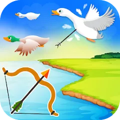 Взломанная Duck Hunting: Hunting Games (Дак Хантинг)  [МОД Unlocked] - полная версия apk на Андроид