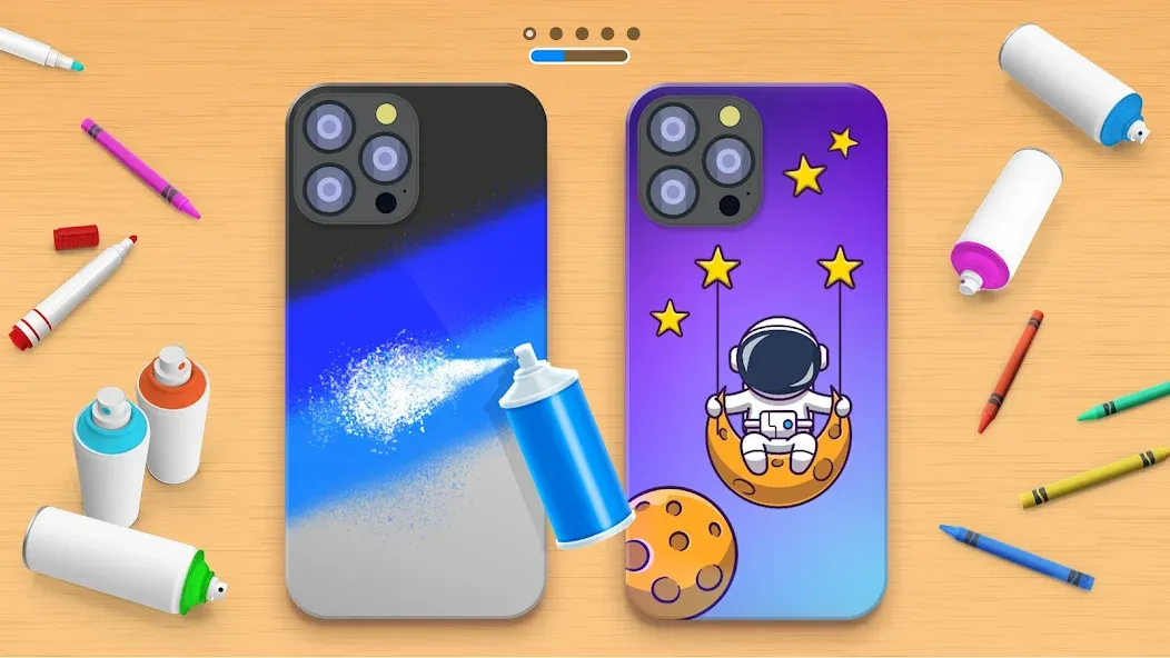 Phone Case DIY  [МОД Много монет] Screenshot 1