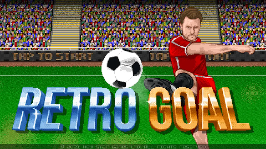 Retro Goal (Ретро Гол)  [МОД Menu] Screenshot 1