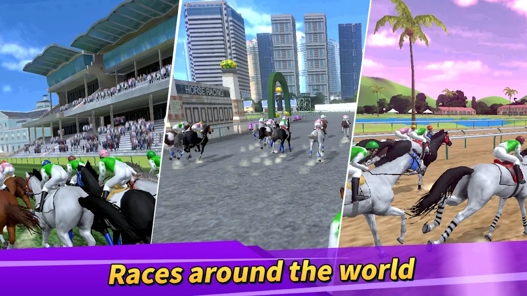 Derby Life : Horse racing (Дерби Лайф)  [МОД Menu] Screenshot 1