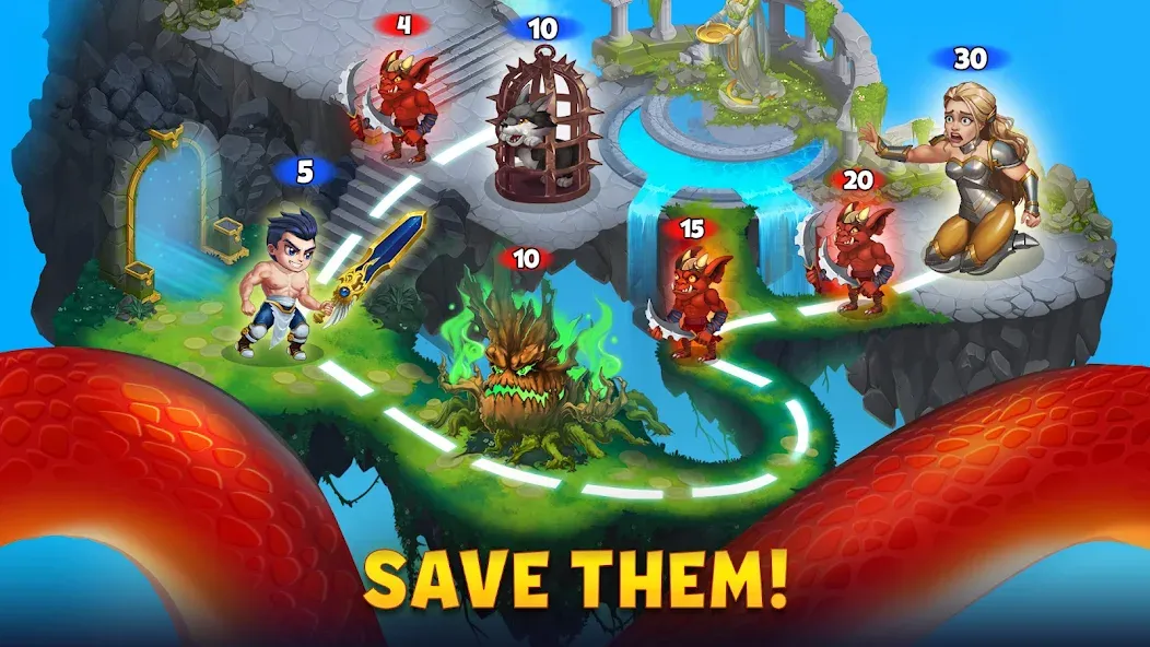 Hero Wars: Alliance  [МОД Menu] Screenshot 2