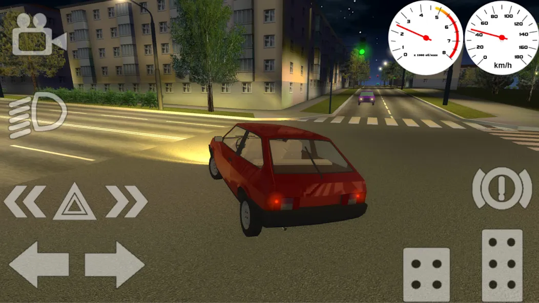 Russian Classic Car Simulator (Русский Классический Автосимулятор)  [МОД Меню] Screenshot 5