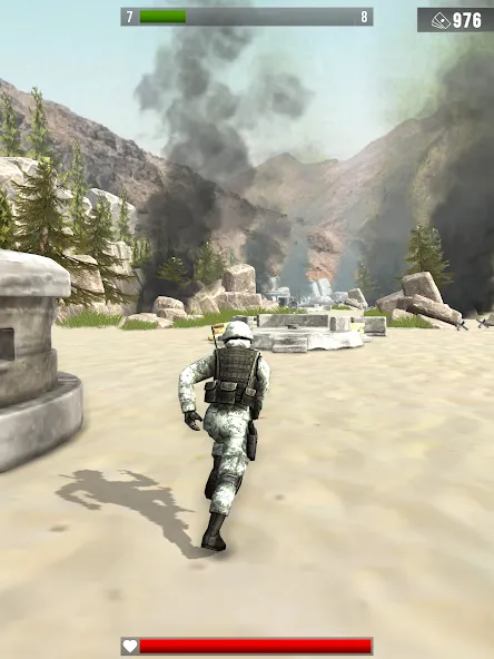 Infantry Attack: War 3D FPS (Инфантерийская атака)  [МОД Все открыто] Screenshot 4