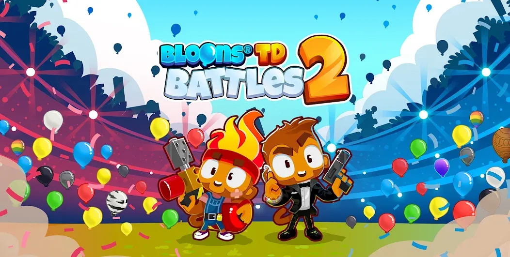 Bloons TD Battles 2 (Блунс ТД Батлс 2)  [МОД Много денег] Screenshot 1